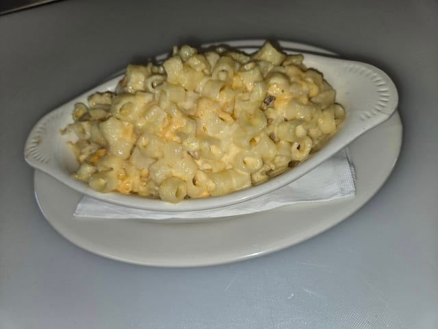 Baked Mac & Cheese.
