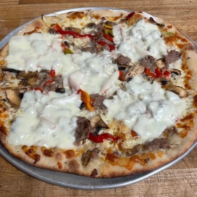 Philly Cheesesteak Pizza (Small).