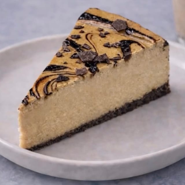 Irish Cream Cheesecake.