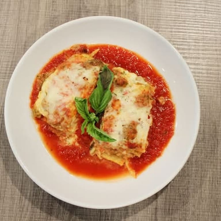 Delicious Lasagna Made Fresh